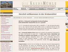 Tablet Screenshot of krebsmuehle.de